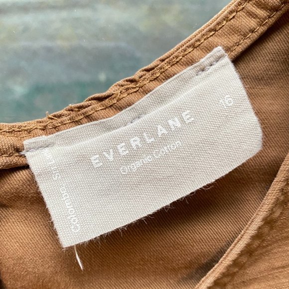 Everlane the Fatigue Jumpsuit sz 16 Walnut SOLD OUT - Picture 5 of 14